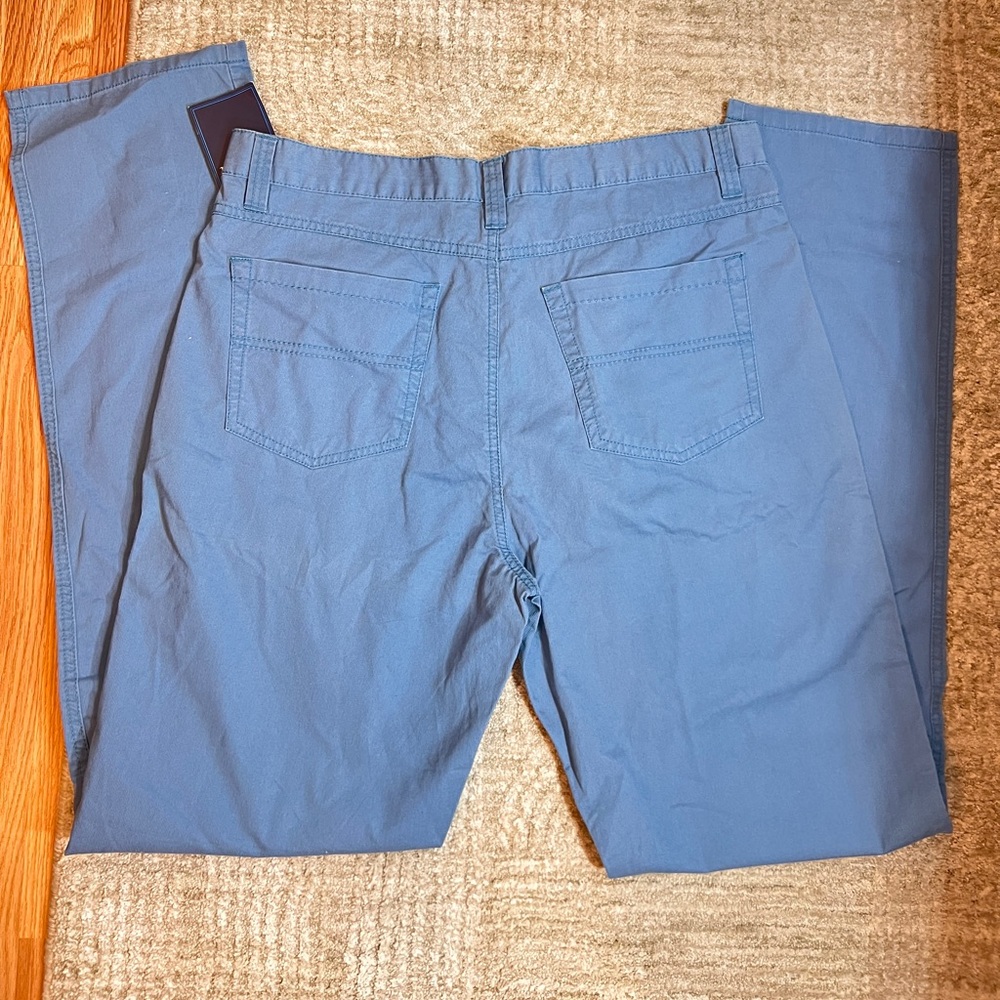 NEW Nat Nast ~ 34/34 Mens Pants Blue Chino
Cotton Straight Lightweight